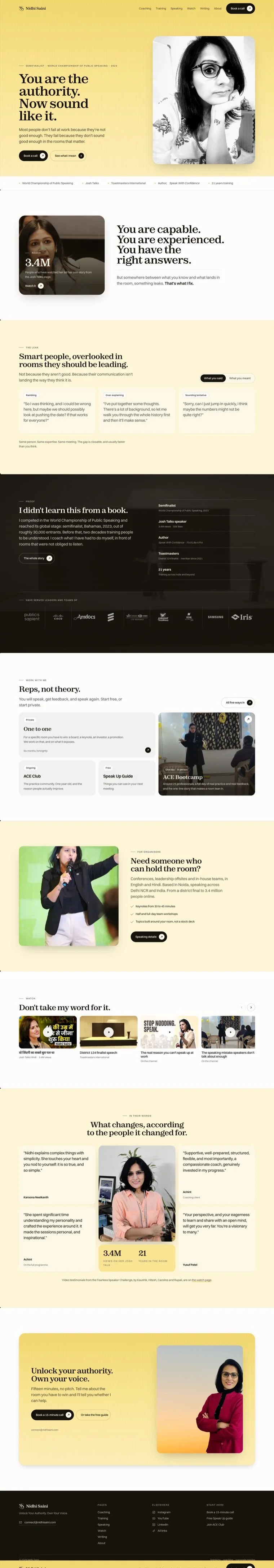 Full-length capture of the rebuilt homepage, top to bottom.